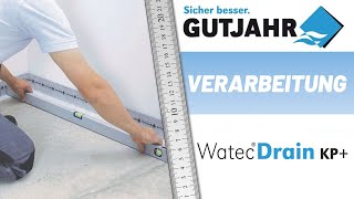 Das Verarbeiten des Schnellbausystem für die Balkon und Terrassensanierung von GUTJAHR [upl. by Nnazus133]