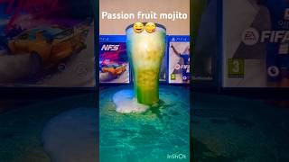 Passion fruit mojito  cooking kavii shortvideo viralvideo mojito passionfruit wildcookbook [upl. by Siesser597]