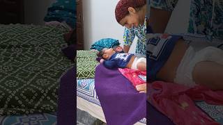 Aaj toh baby ne dara hi diya shortvideo shorts minivlog newborn dailyvlogs [upl. by Ilojne]