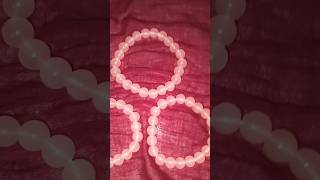 Pink colour bracelets making 🩷easy braceletmaking tutorial shorts subscribe [upl. by Elletnahs]