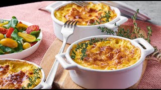 Baked Mac and Cheese  معكرونة وجبنة مخبوزة  CookingWithAlia  Episode 755 [upl. by Natsuj]