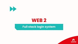 Web II  Full Stack Login website [upl. by Nichole]