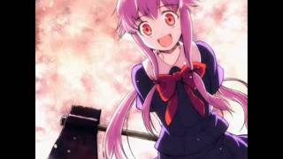 Mirai Nikki OP Theme Yousei Teikoku  Kuusou Mesorogi [upl. by Netsrejk84]