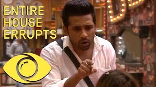 The Whole House Gets into a Fight  Bigg Boss 11  Big Brother Universe [upl. by Stephenie]