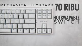 Keyboard Mechanical Under 100 Ribu  Review Bajeal K71 [upl. by Linehan]