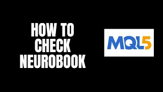 How To Check NeuroBook MQL5 Tutorials [upl. by Ahselak]