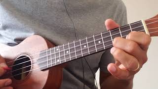 Brasileirinho no Ukulele com Explicação Vídeo Aula [upl. by Sinnelg239]