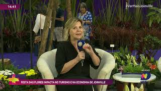 Festa das Flores impacta no turismo e na economia de Joinville [upl. by Armalda]