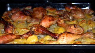 FRANGO COM BATATAS AO FORNO [upl. by Noizneb]