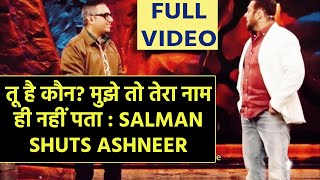 Epic Insult by Salman Khan Asks Ashneer Grover on Big Boss Jhooth Kyu Bola Tha I BollywoodMonq [upl. by Eisdnyl333]