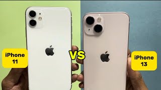 iPhone 11 vs iPhone 13 speed test  full comparison iphone 13 iphone 11 iphone xs [upl. by Kcolttam]