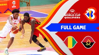 🇬🇳 GUI  🇦🇴 ANG  Basketball Full Game  FIBAWC 2023 Qualifiers [upl. by Orgel358]