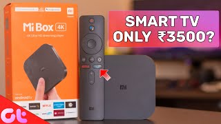 Xiaomi Mi Box 4K Quick Review Ab Normal TV ko Smart Banao GT Hindi [upl. by Michale]