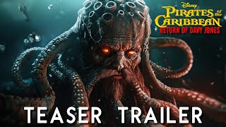 Pirates of The Caribbean 6 The Return of Davy Jones  First Trailer 2025  Johnny Depp 4k [upl. by Marven]