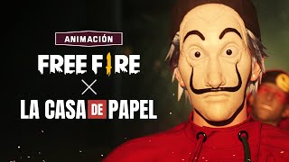 La Casa de Papel Animación 💸  Garena Free Fire [upl. by Leese781]