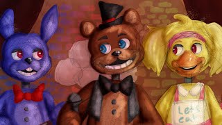 Fnaf 10th anniversary speedpaint [upl. by Annahgiel]