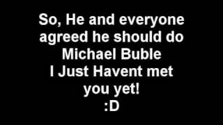 Michael Buble  Just havent met you yet Paul Theo Cover [upl. by Osmund587]