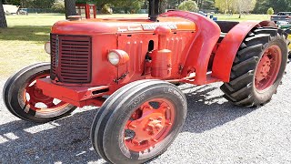 194753 David Brown Super Cropmaster Tractor in Christchurch [upl. by Nwahsiek]