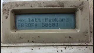 how to HP LaserJet MFP m1005 printer Hewlett  Packard ERROR  B0605 and error b0603 problem solve [upl. by Lexerd277]