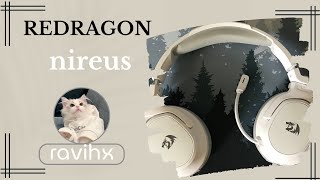 Escolhi o Headset Redragon Nireus  Setup Branco [upl. by Aierdna]