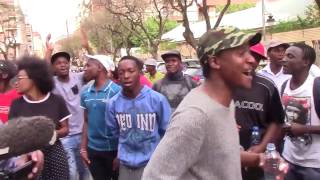 Fees Must Fall 2016 Wits University Nobody wana see us together song [upl. by Oric]