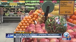 Whole Foods Market opening Wednesday at Palm Beach Outlets [upl. by Oirromed]