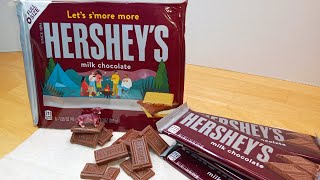 Unboxin Doxin  Hersheys Milk Chocolate Bars 6 Full Size [upl. by Silenay332]