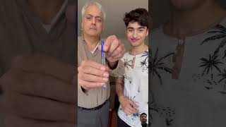 Reveal my dad magic trick funny video  TicTok 2024 shorts [upl. by Esereht]