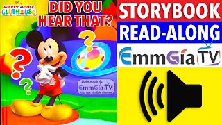 Mickey Mouse Clubhouse  Did You Hear That 📖 Read Along Story books 📚 Read Aloud Stories for Kids [upl. by Anitnas254]