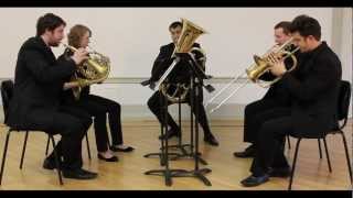 Gaudete Brass Quintet — Vezzosi Augelli — Giaches De Wert [upl. by Nylirehs]