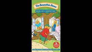 Opening to The Berenstain Bears Bears Get a Babysitter 2004 VHS [upl. by Dalton]