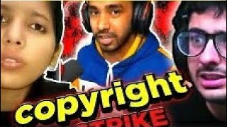 Payal zone Giving Strike to Youtubers  CarryMinati reply to payal zone  techno gamerz [upl. by Ivon]