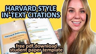 How to Create Citations in Harvard Referencing Style [upl. by Yelena]