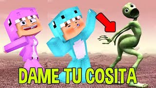 DAME TU COSITA CHALLENGE ALIENÃGENA QUE DANÃ‡A  GÃŠMEOS EM AÃ‡ÃƒO 25 MINECRAFT MACHINIMA [upl. by Airdnaid991]