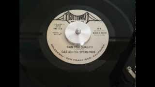 Ozz And His Sperlings  Can You Qualify  Goldenway Records 501 1966 [upl. by Asli]