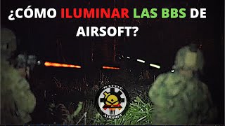 ¿Cómo iluminar las bolas de airsoft  silenciador trazador [upl. by Oinolopa65]