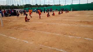 Police public school Banglore kho kho boys match [upl. by Rahsab]