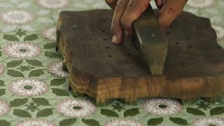 Preserving the traditional art of Indian Block Printing [upl. by Kralc]