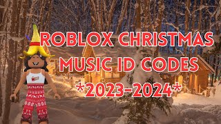 ROBLOX Christmas Music Codes IDS WORKING 20232024 [upl. by Hite]