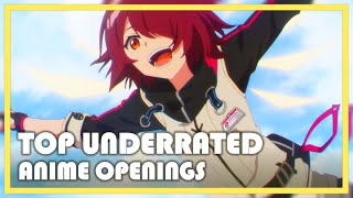 Top 50 Underrated Anime Openings [upl. by Tadio673]