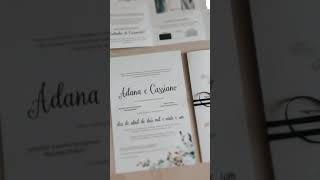 Quer aprender a confeccionar papelarias de casamento Inscrevase [upl. by Amin]