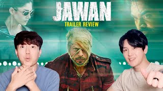 Koreans Shocked by SRKs RETURN  Jawan Trailer [upl. by Delaney]