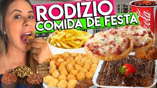 Famoso Rodízio de Comida de Festa  Viralizou e Aí [upl. by Assedo]