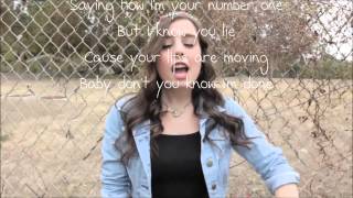 Lips are Moving by Meghan Trainor cover by CIMORELLI lyrics on screen [upl. by Hamimej]