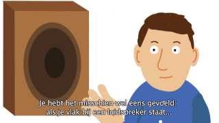 Animatie Hoe werkt je oor [upl. by Roch]