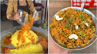 Massive Tawa Pulao Making In Ahmedabad Rs 35 per Plate Only 😍♥️ [upl. by Wolfie]