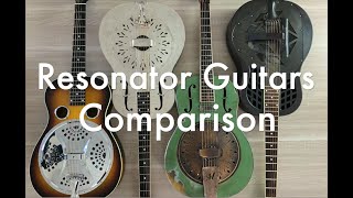 Why you need a resonator guitar  A comparison between 4 resonators [upl. by Grayce]