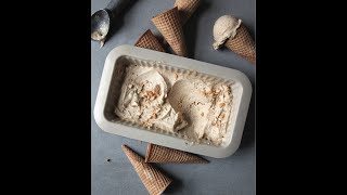 Easy Caramel Banana Ice Cream recipe homemade [upl. by Fleda402]