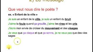 quotcomment commenter une poésiequot [upl. by Luckin]