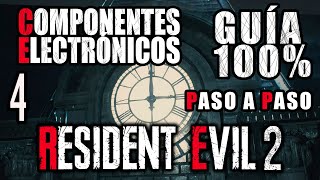 GUÍA PASO A PASO AL 100  ESCENARIO B CLAIRE  4 TORRE DEL RELOJ  RESIDENT EVIL 2 REMAKE [upl. by Gav725]